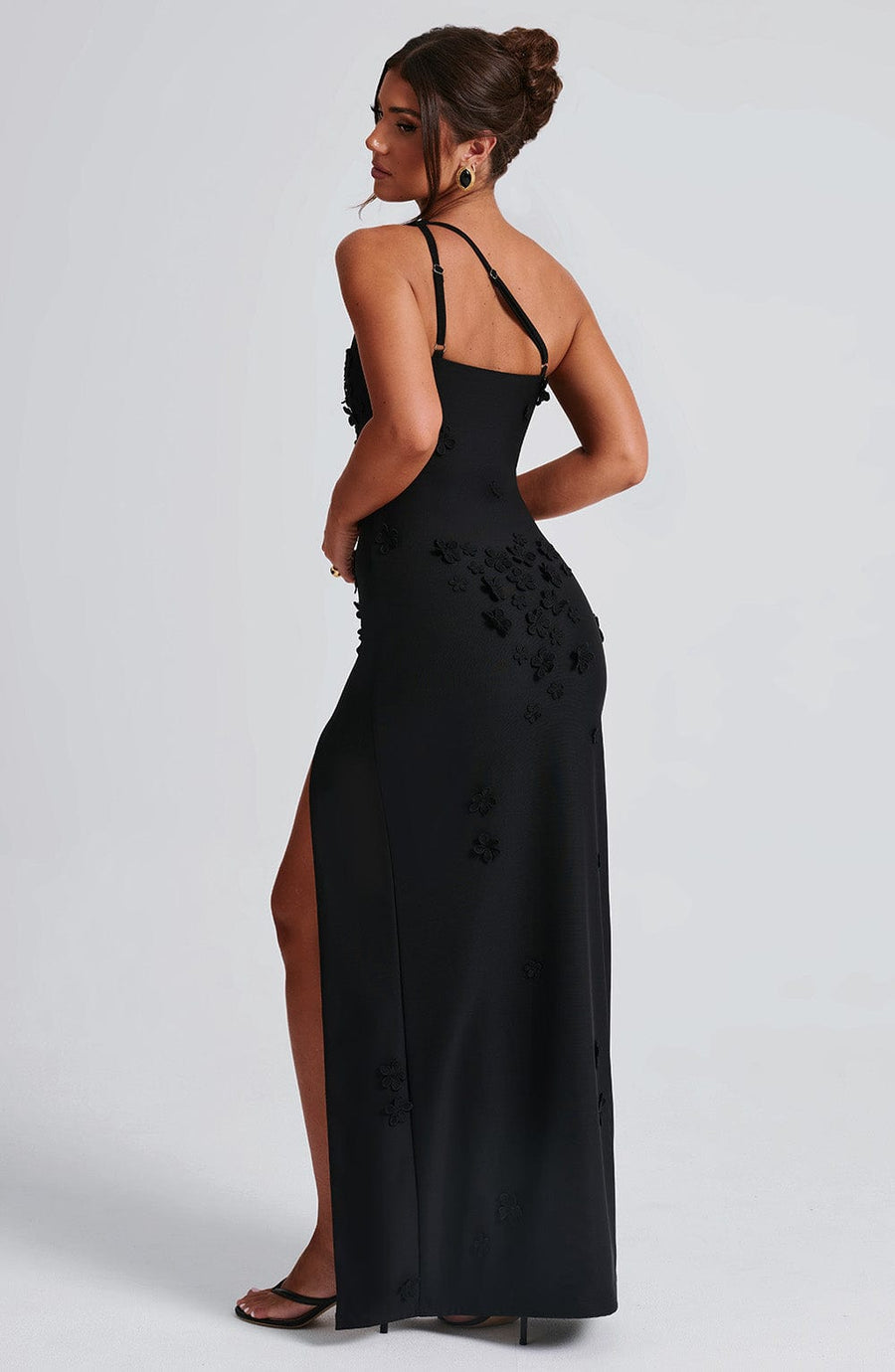 Luvrefashion | Cynthia Black Maxi Dress in XS - image 16