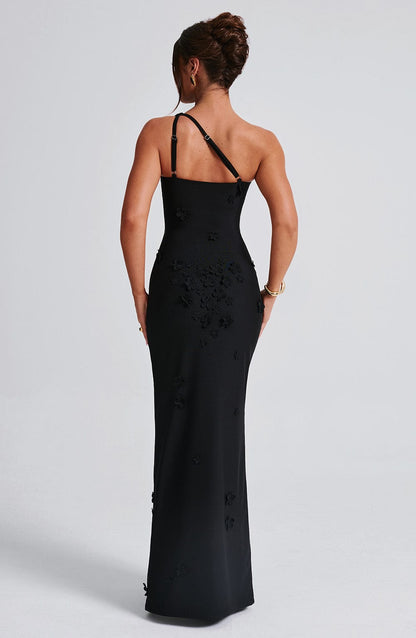 Luvrefashion | Cynthia Black Maxi Dress in XS - image 17