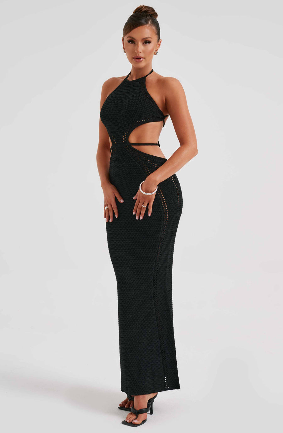 Luvrefashion | Delia Black Maxi Dress in XS - image 7