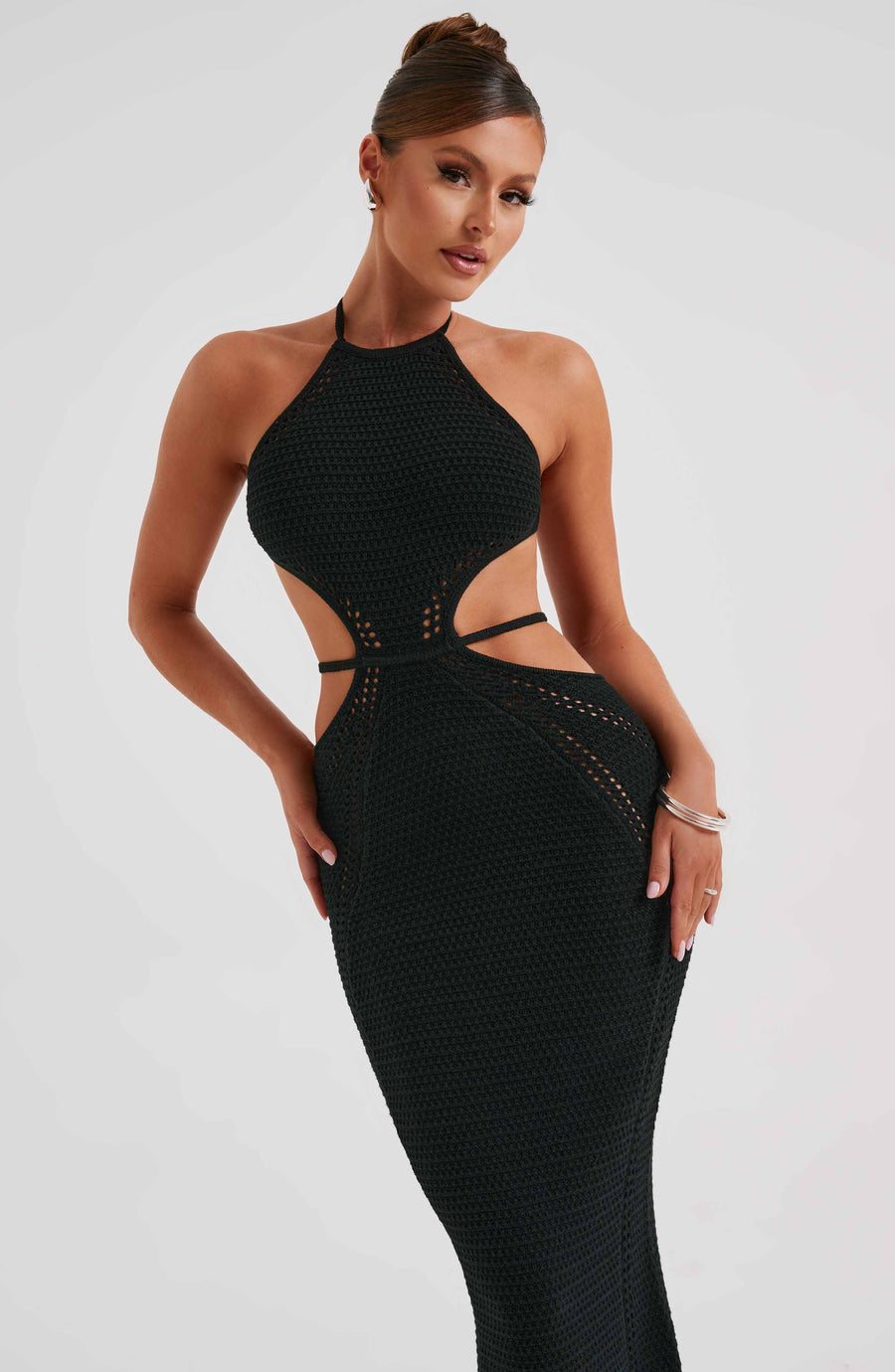 Luvrefashion | Delia Black Maxi Dress in XS - image 8