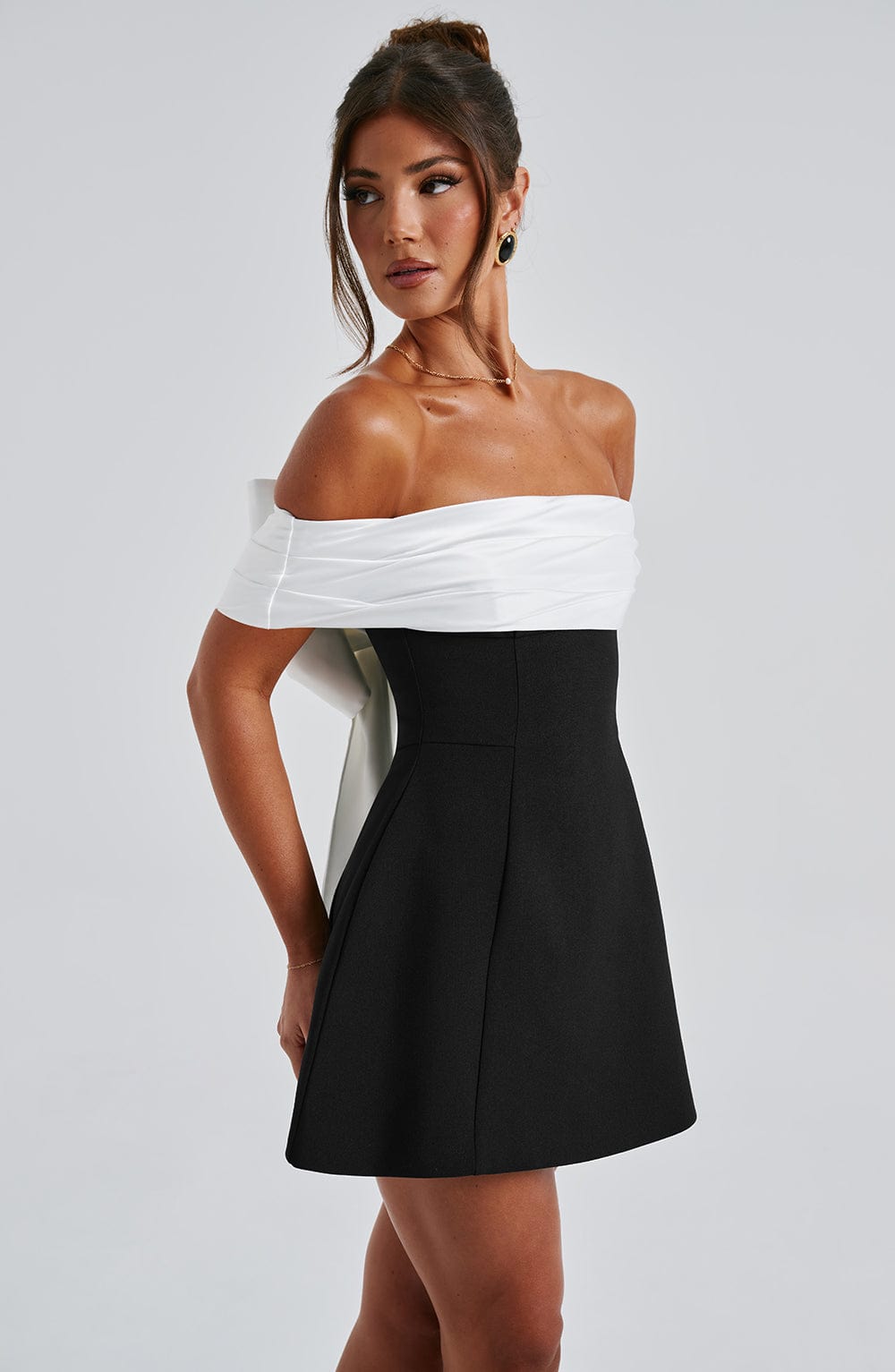 Luvrefashion | Delta Black and White Mini Dress in XS - image 8