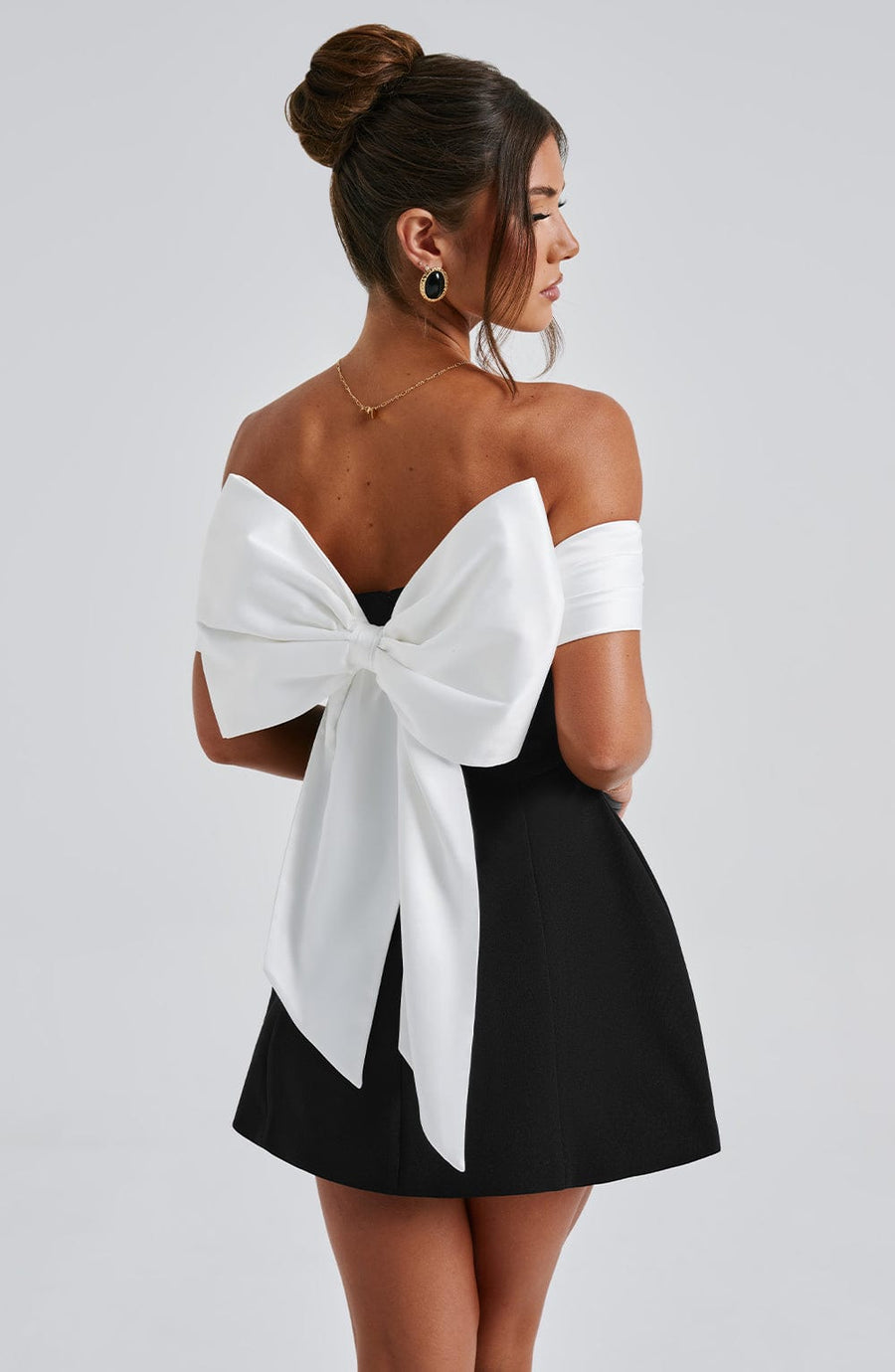 Luvrefashion | Delta Black and White Mini Dress in XS - image 9