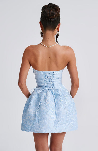 Luvrefashion | Elenora Blue Mini Dress in XS - image 6