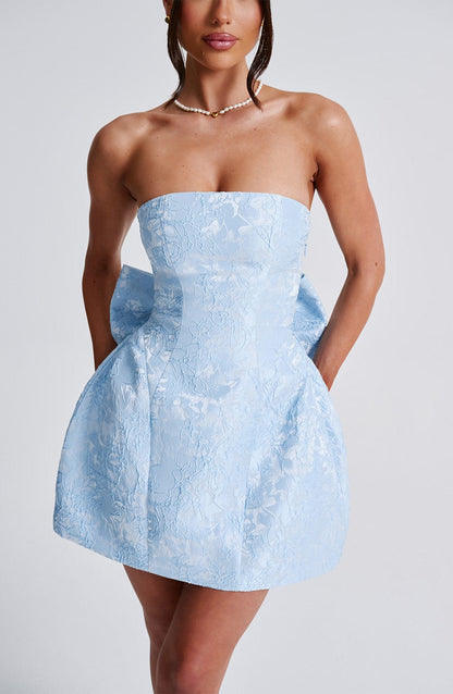 Luvrefashion | Elenora Blue Mini Dress in XS - image 9