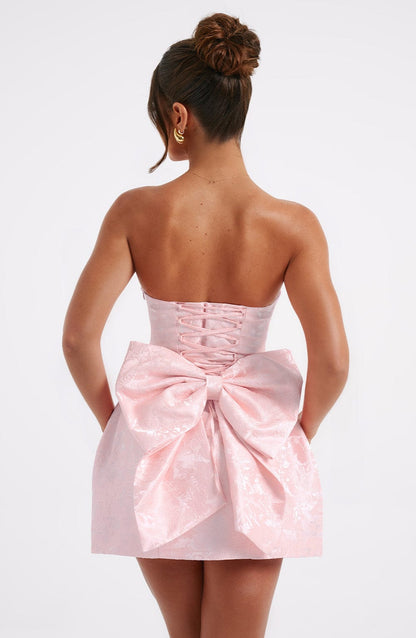 Luvrefashion | Elenora Blush Mini Dress in XS - image 13