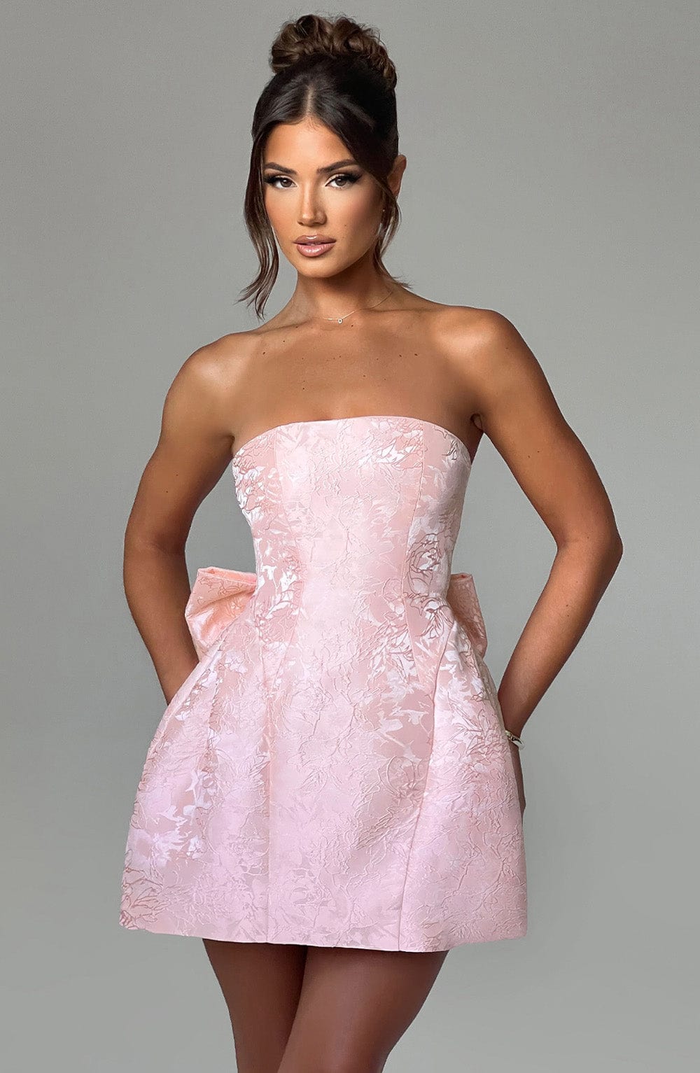 Luvrefashion | Elenora Blush Mini Dress in XS - image 6