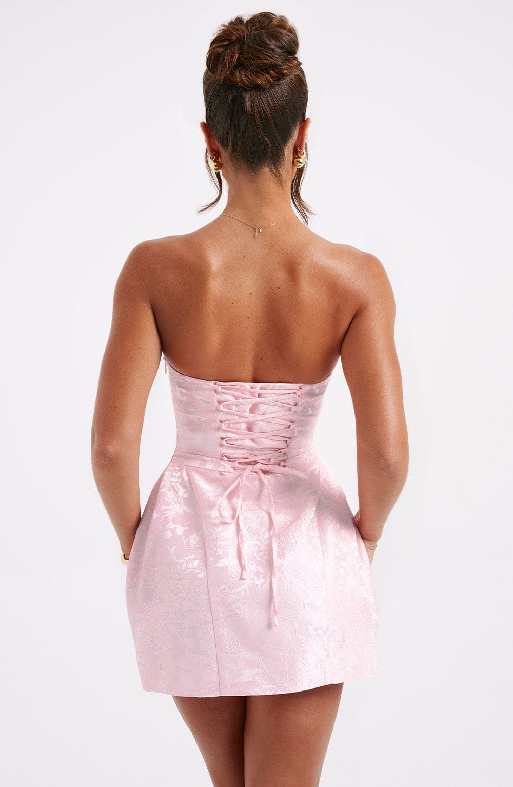 Luvrefashion | Elenora Blush Mini Dress in XS - image 9