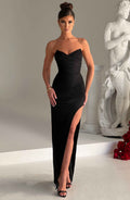 Giovanna Black Maxi Dress