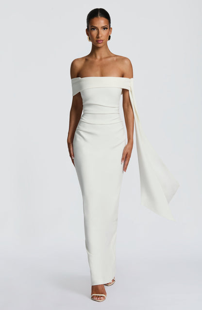 Luvrefashion | Ivory Addie Maxi Dress in XS - image 7
