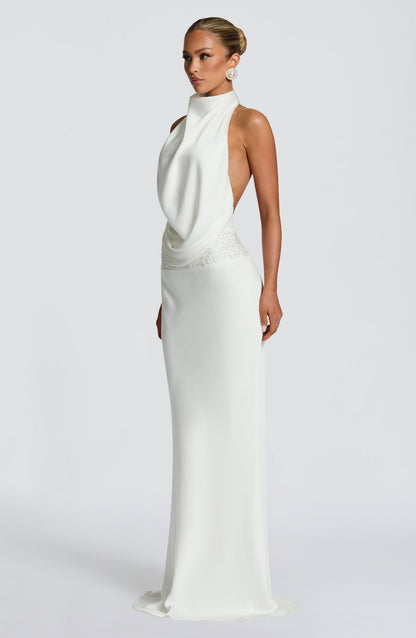 Luvrefashion | Ivory Armelle Maxi Dress in XS - image 8