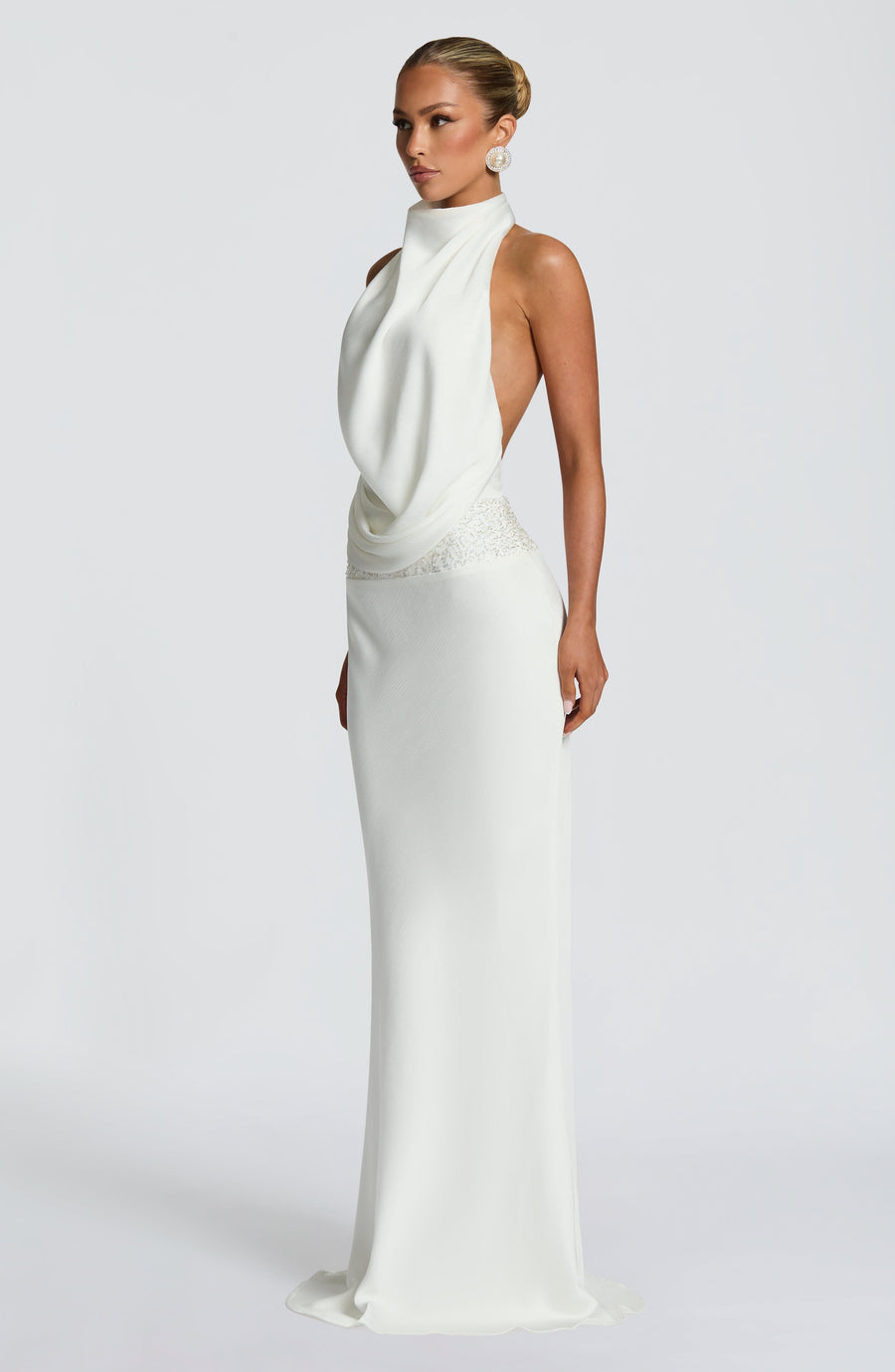 Luvrefashion | Ivory Armelle Maxi Dress in XS - image 8