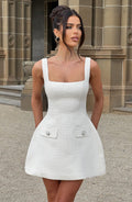 Ivory Bessie Mini Dress