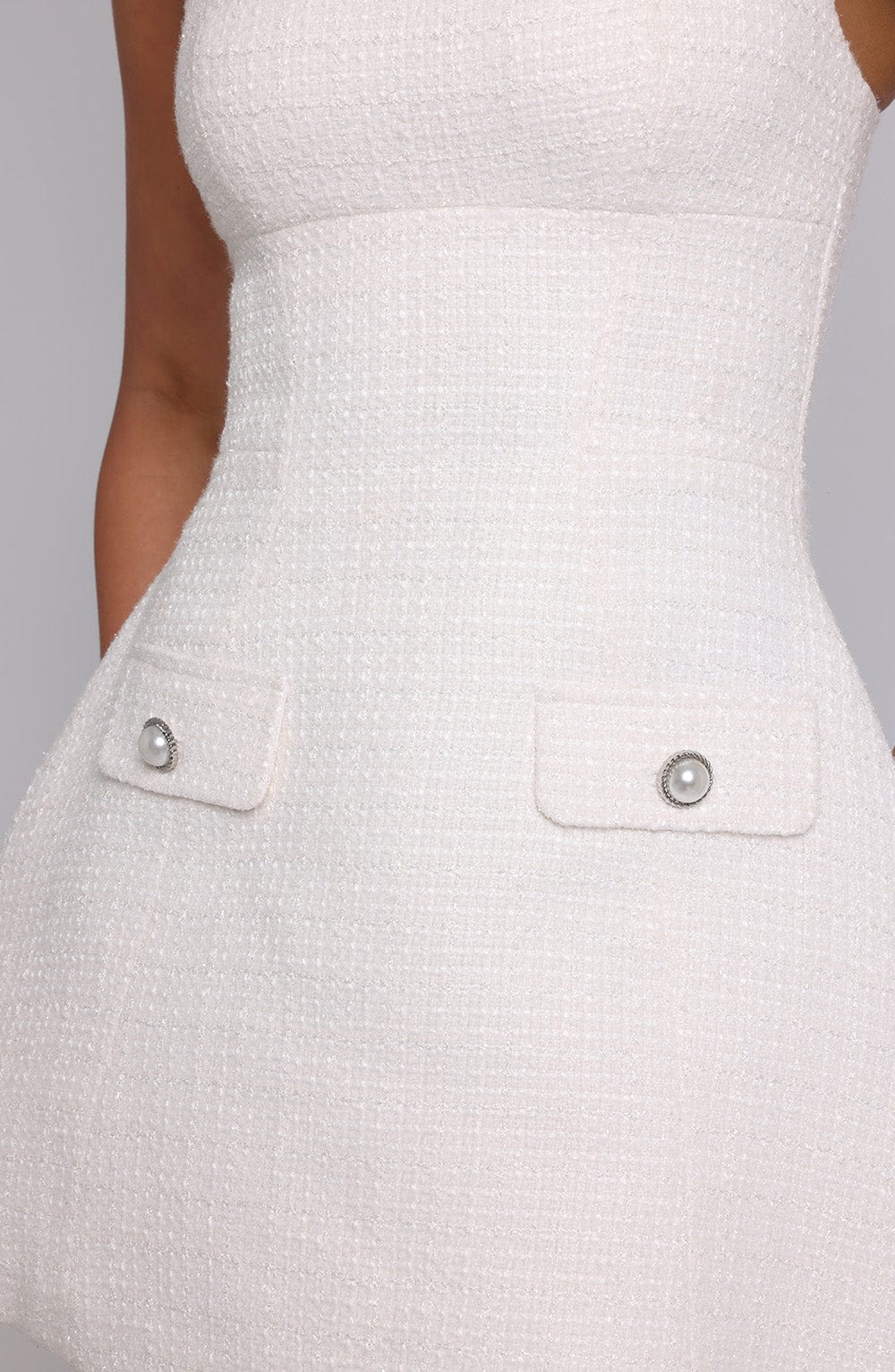 Luvrefashion | Ivory Bessie Mini Dress in XS - image 7