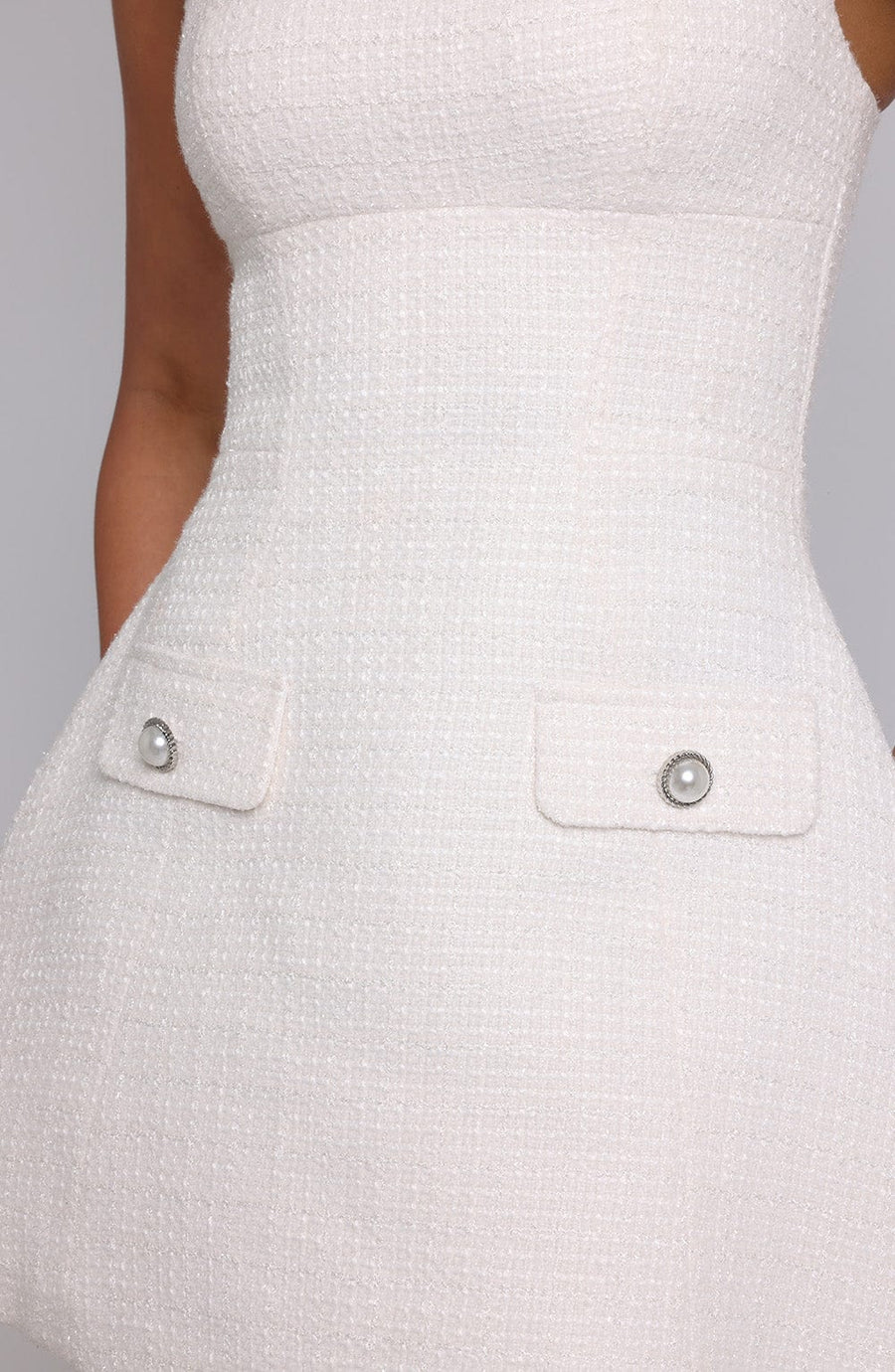 Luvrefashion | Ivory Bessie Mini Dress in XS - image 7