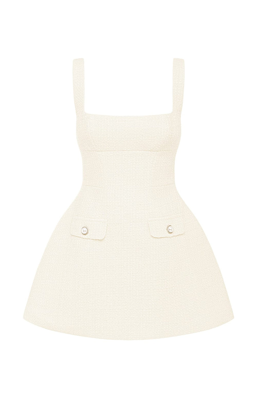 Luvrefashion | Ivory Bessie Mini Dress in XS - image 8