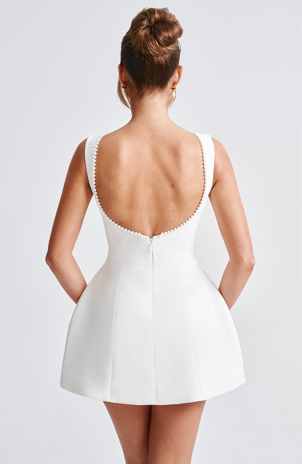 Luvrefashion | Ivory Carrie Mini Dress in XS - image 10