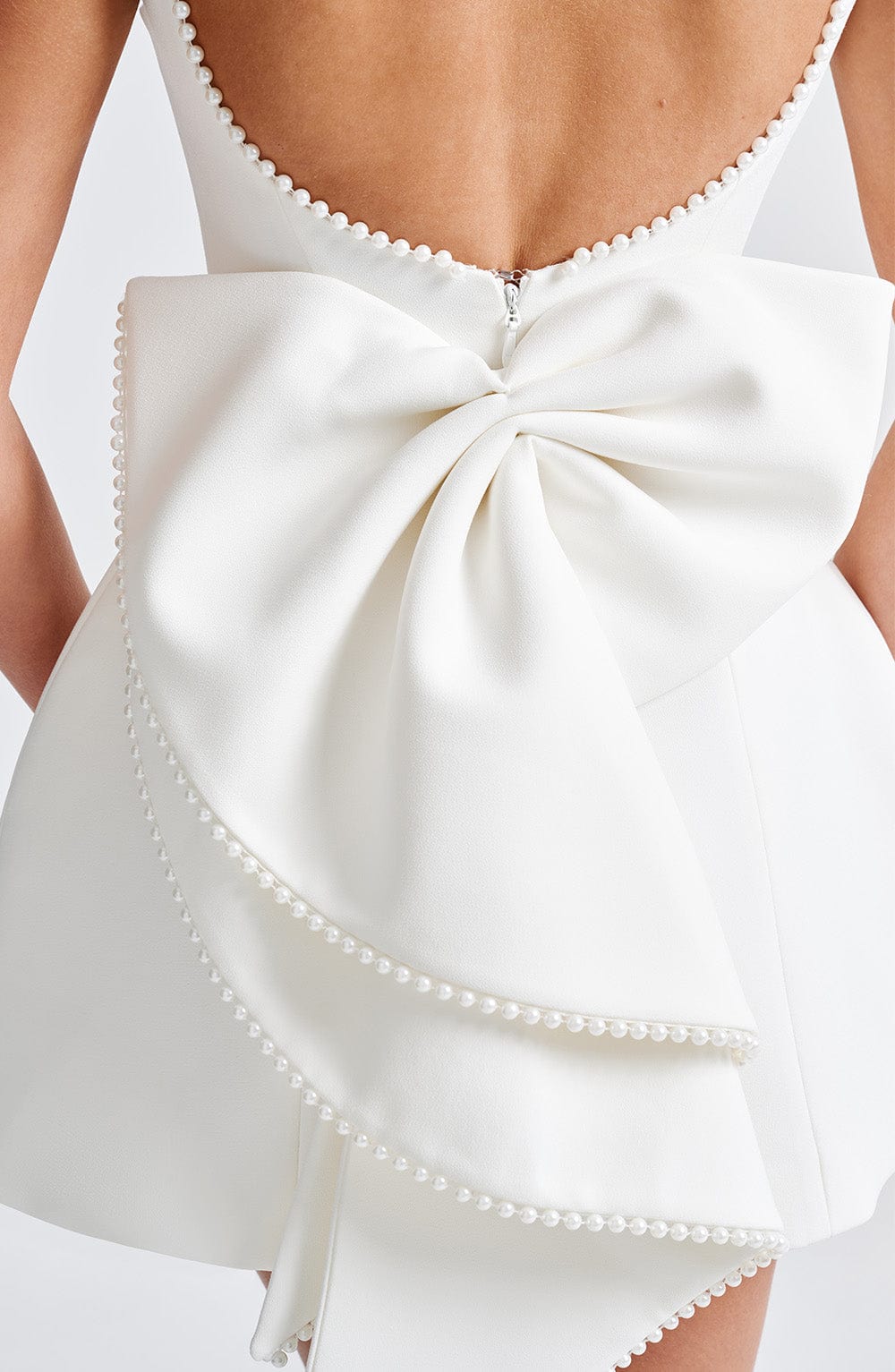 Luvrefashion | Ivory Carrie Mini Dress in XS - image 12