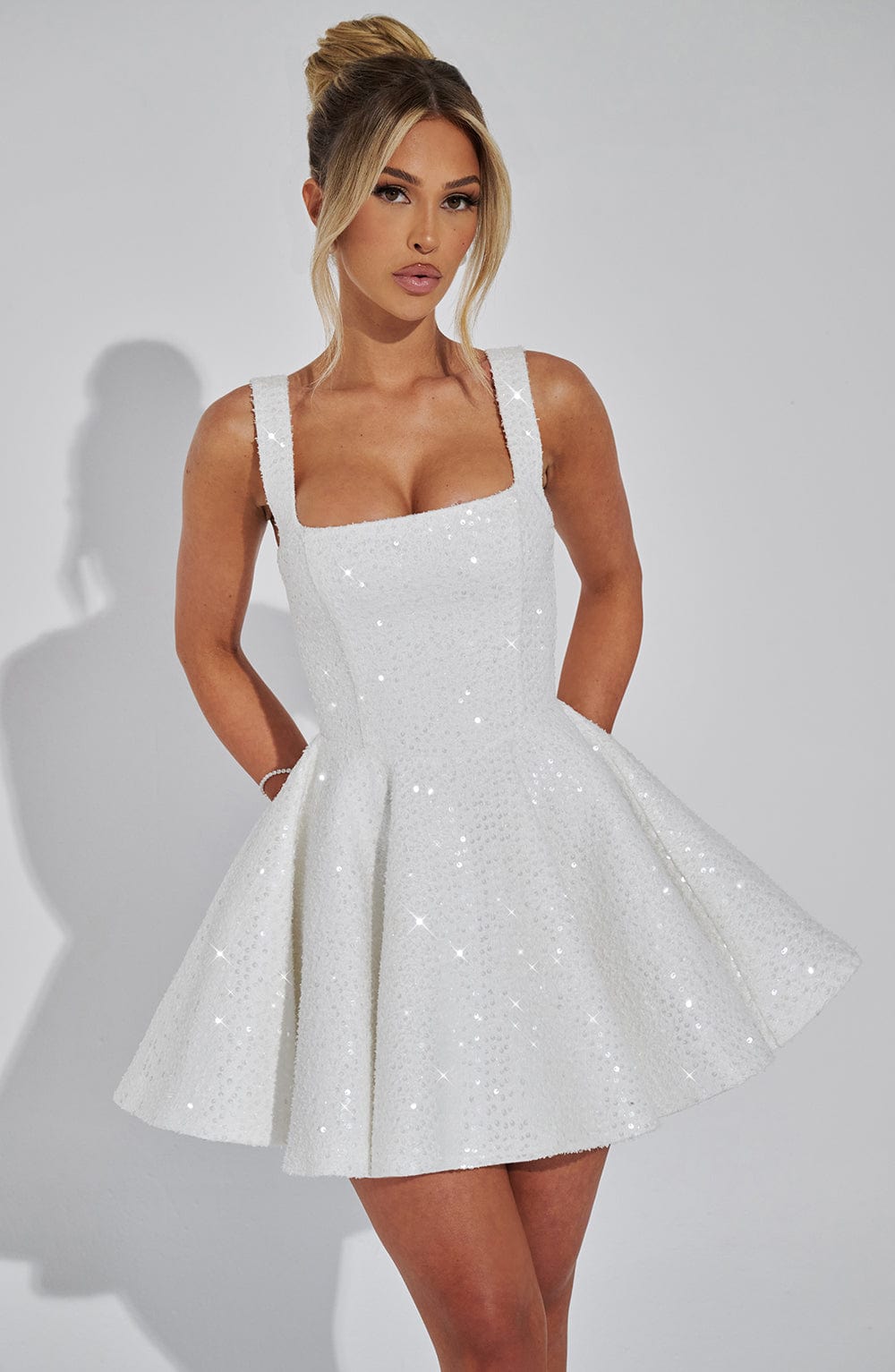 Luvrefashion | Ivory Dorothy Mini Dress in XS - image 6