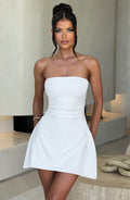 Ivory Fleur Mini Dress