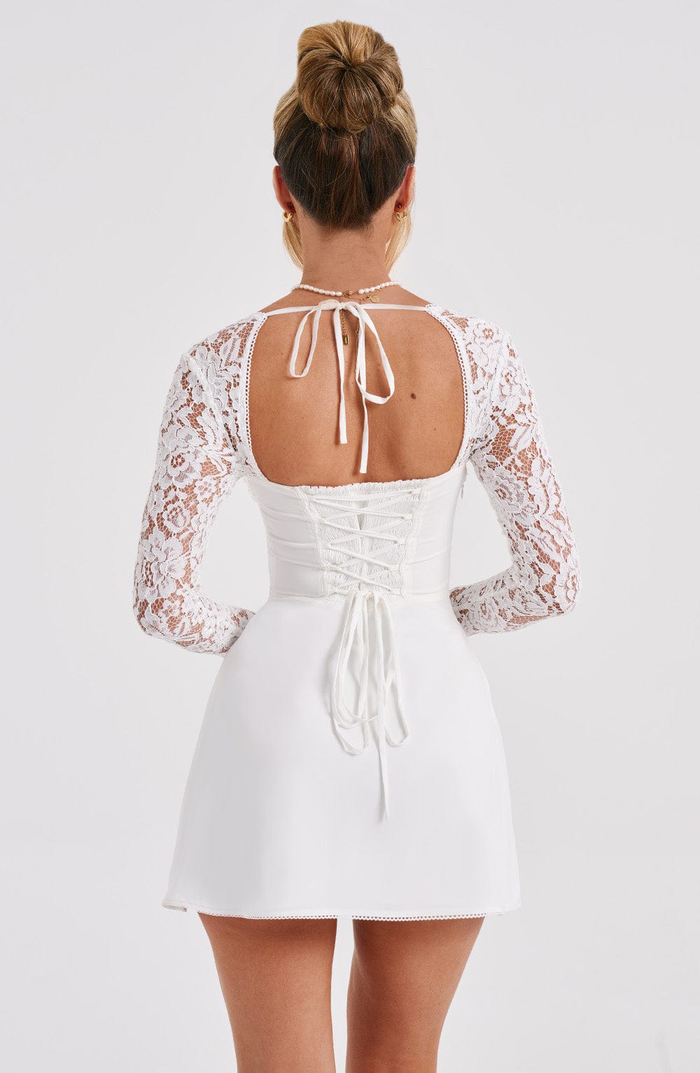 Luvrefashion | Ivory Jacinta Mini Dress in XS - image 19