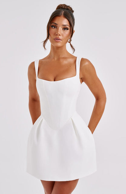 Luvrefashion | Ivory Janiyah Mini Dress in XS - image 10