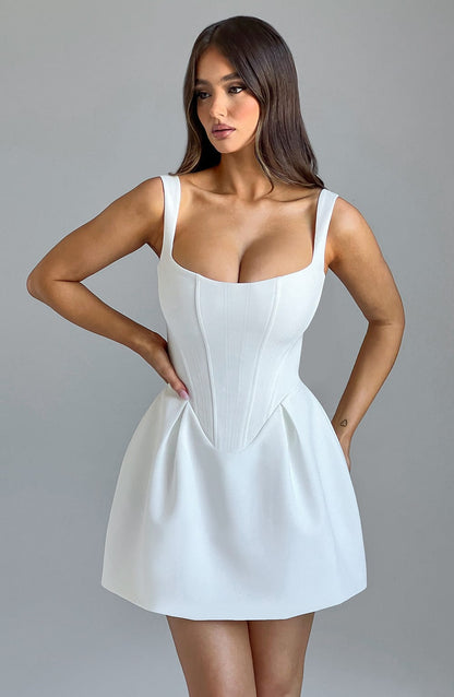 Luvrefashion | Ivory Janiyah Mini Dress in XS - image 8