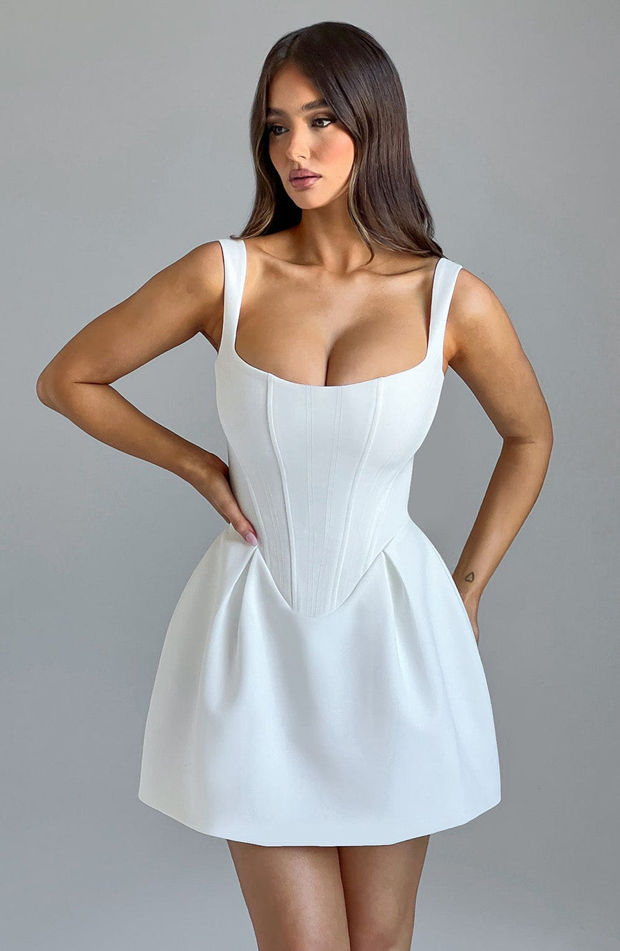 Luvrefashion | Ivory Janiyah Mini Dress in XS - image 8