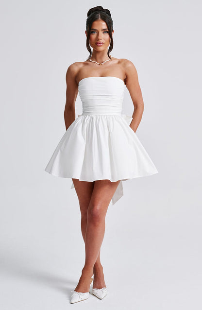 Luvrefashion | Ivory Katrina Mini Dress in XS - image 6
