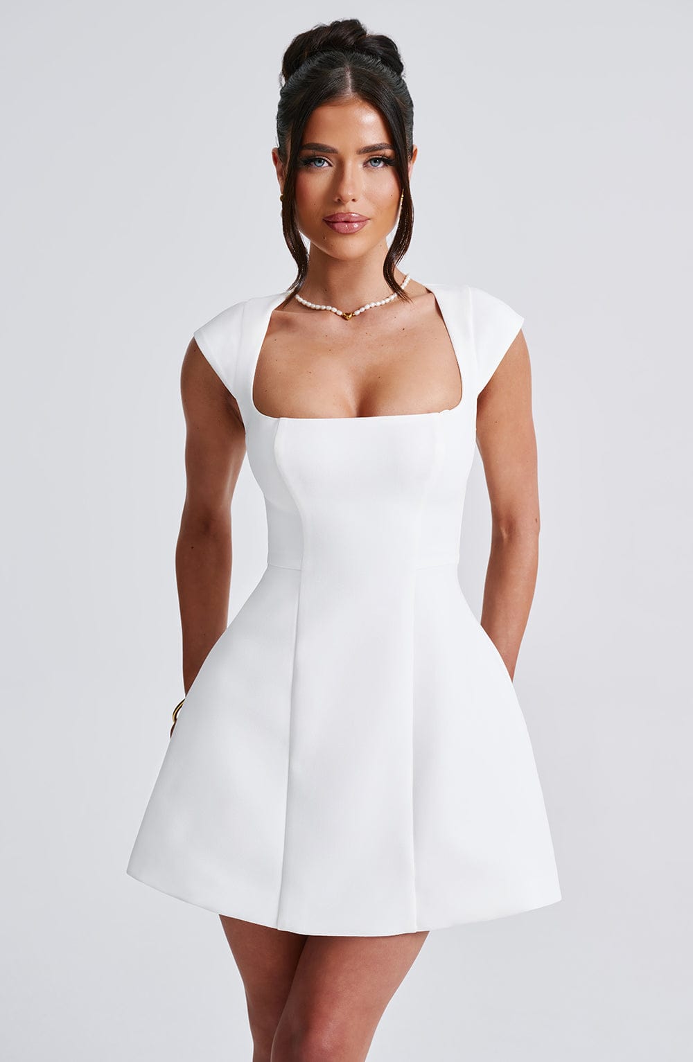 Luvrefashion | Ivory Lena Mini Dress in XS - image 9