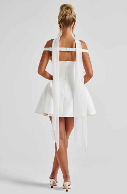 Luvrefashion | Ivory Marla Mini Dress in XS - image 17