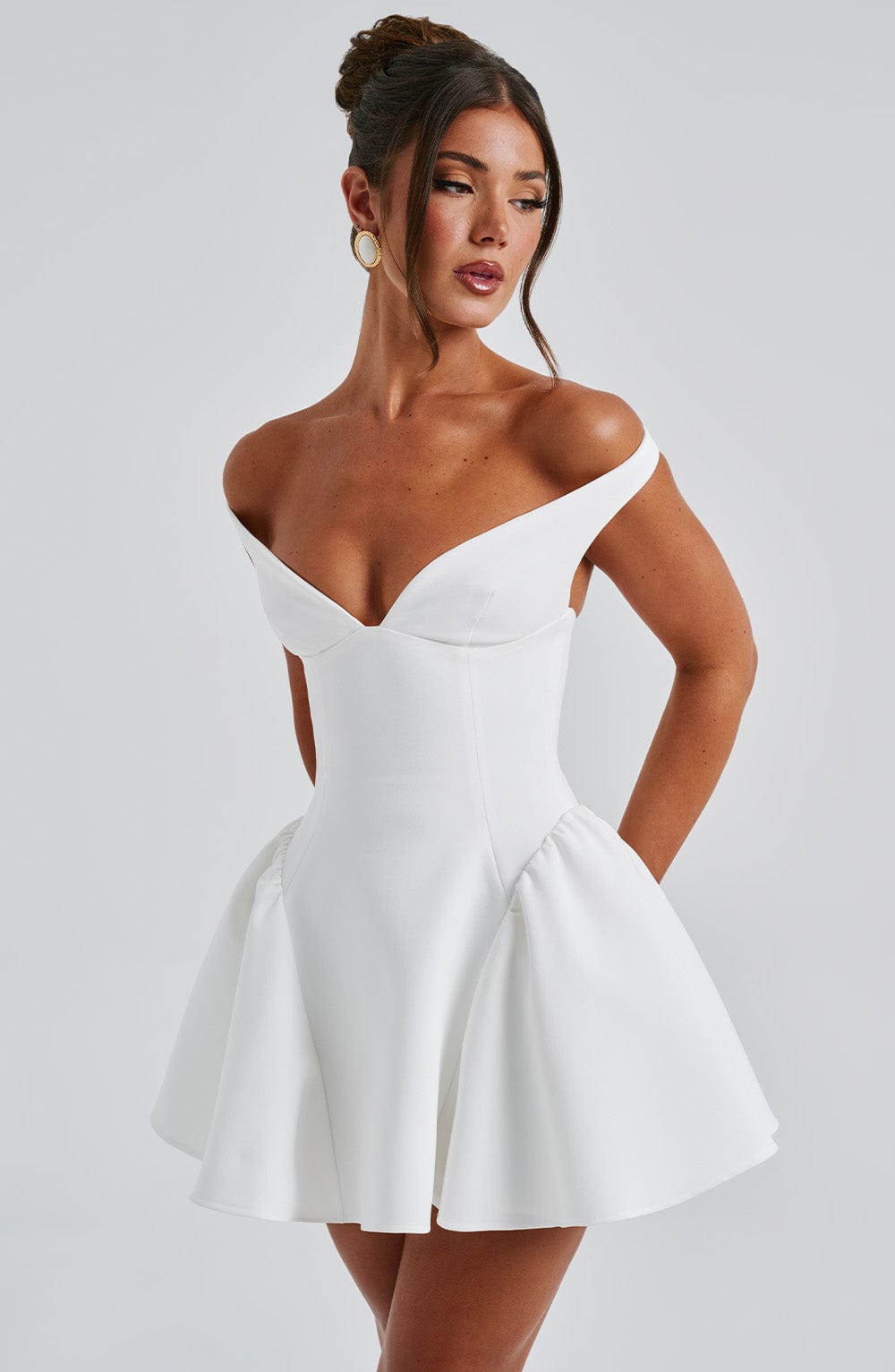 Luvrefashion | Ivory Marla Mini Dress in XS - image 7