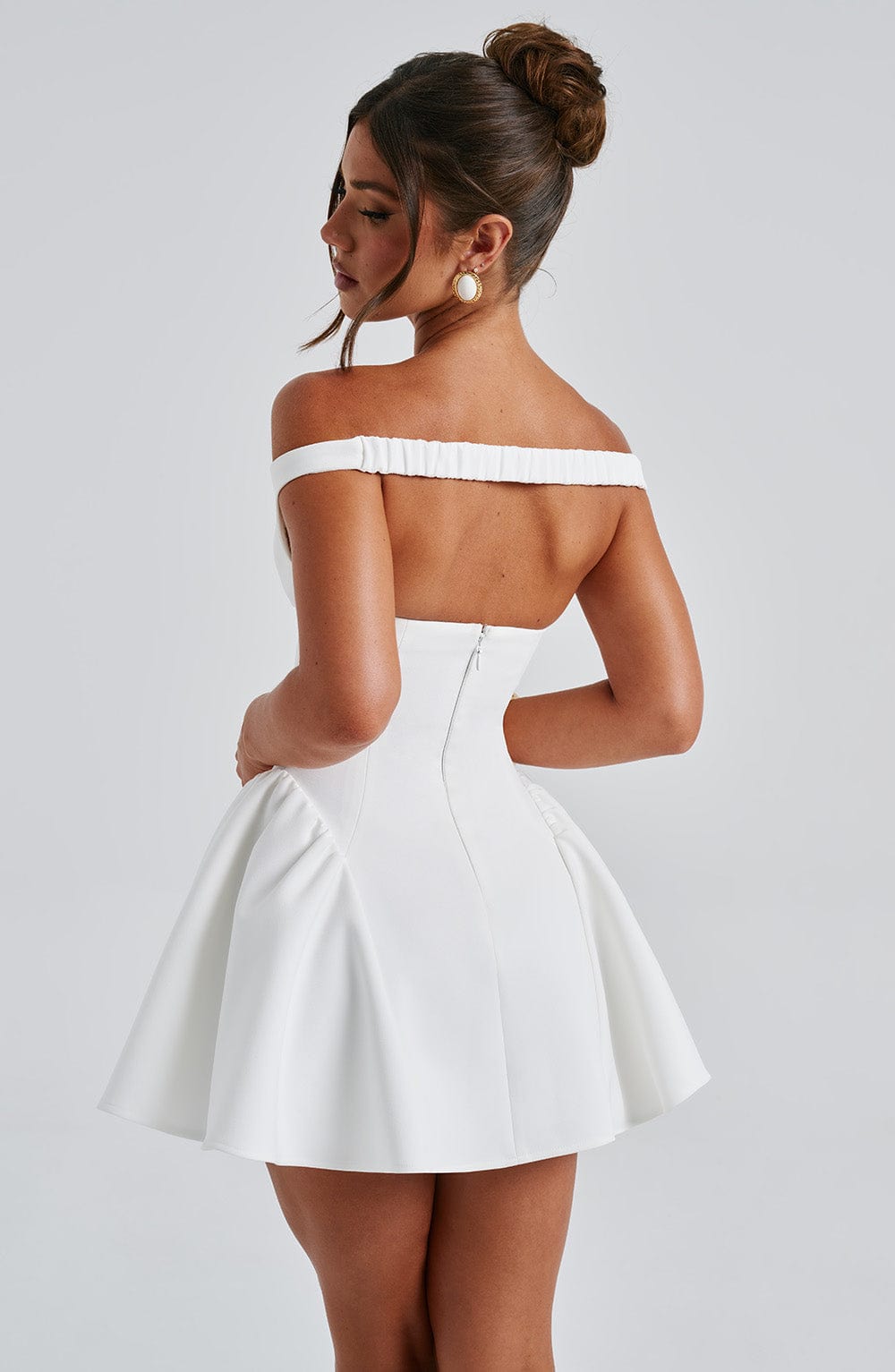 Luvrefashion | Ivory Marla Mini Dress in XS - image 8