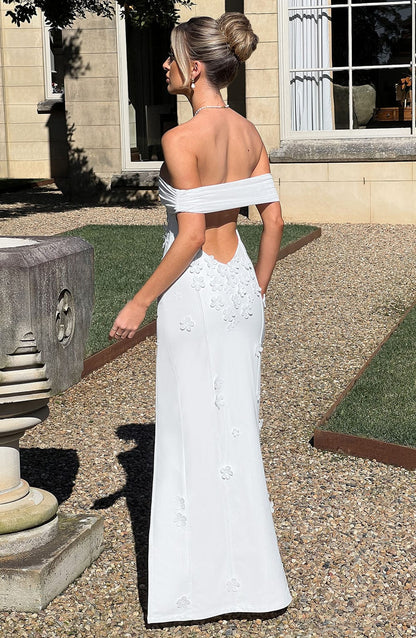 Luvrefashion | Ivory Maxi Dress by Milani in XS - image 9