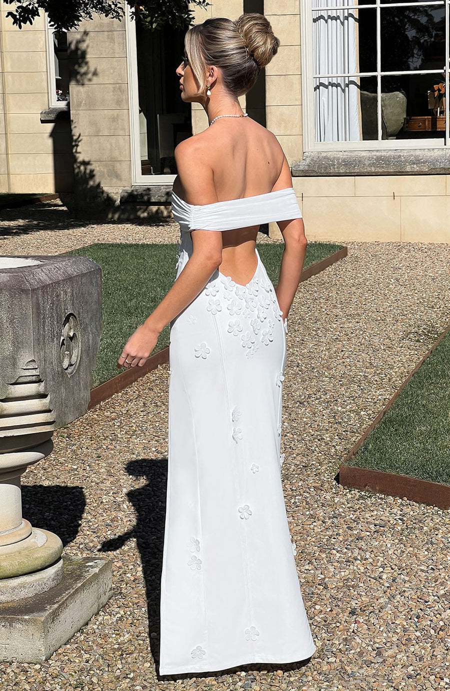 Luvrefashion | Ivory Maxi Dress by Milani in XS - image 9