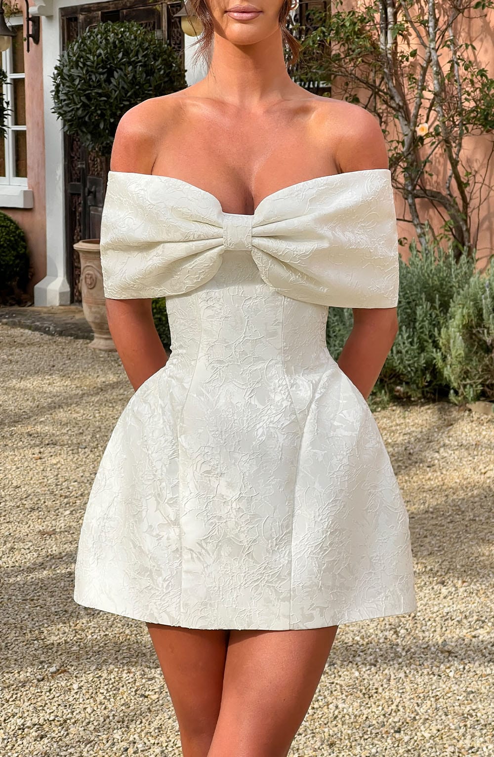 Luvrefashion | Ivory Raquel Mini Dress in XS - image 6