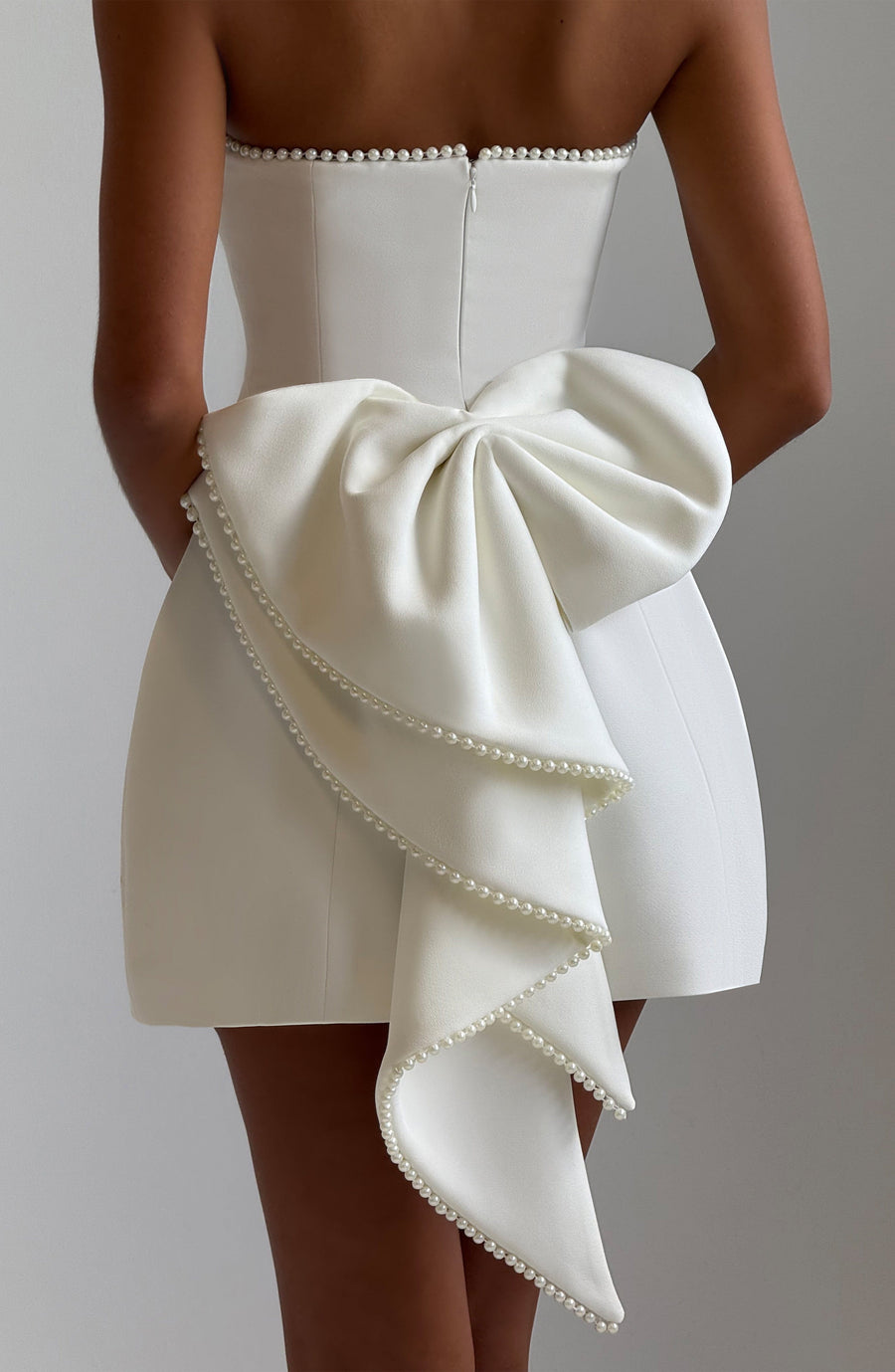 Luvrefashion | Ivory Suni Mini Dress in XS - image 10