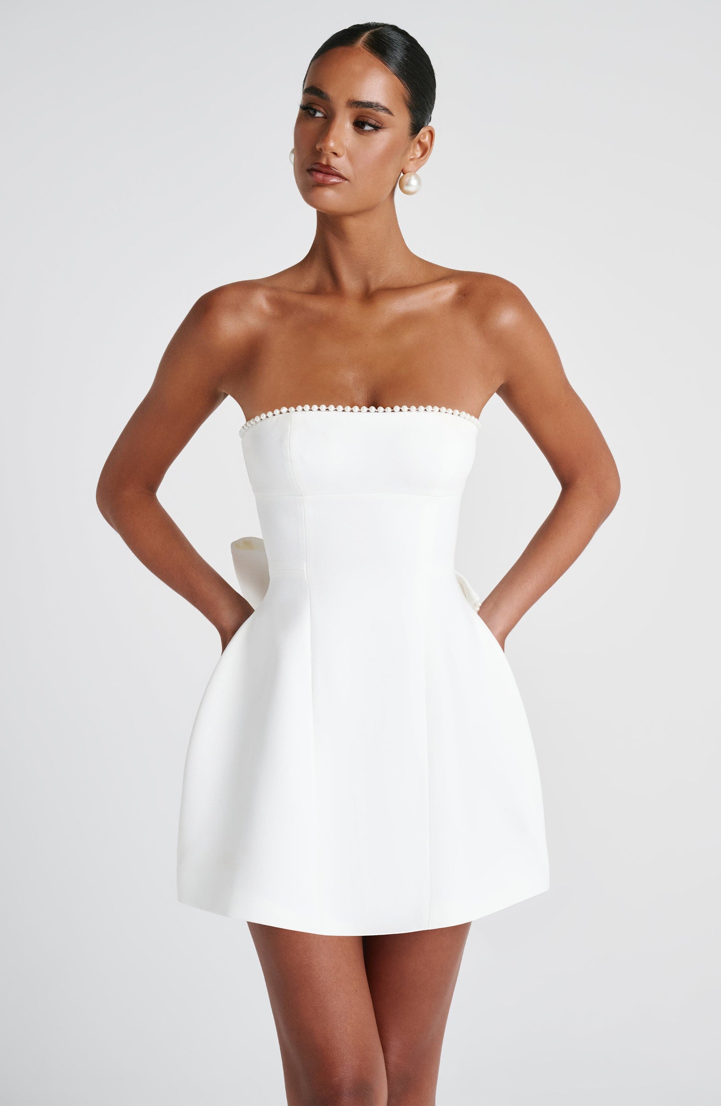Luvrefashion | Ivory Suni Mini Dress in XS - image 9