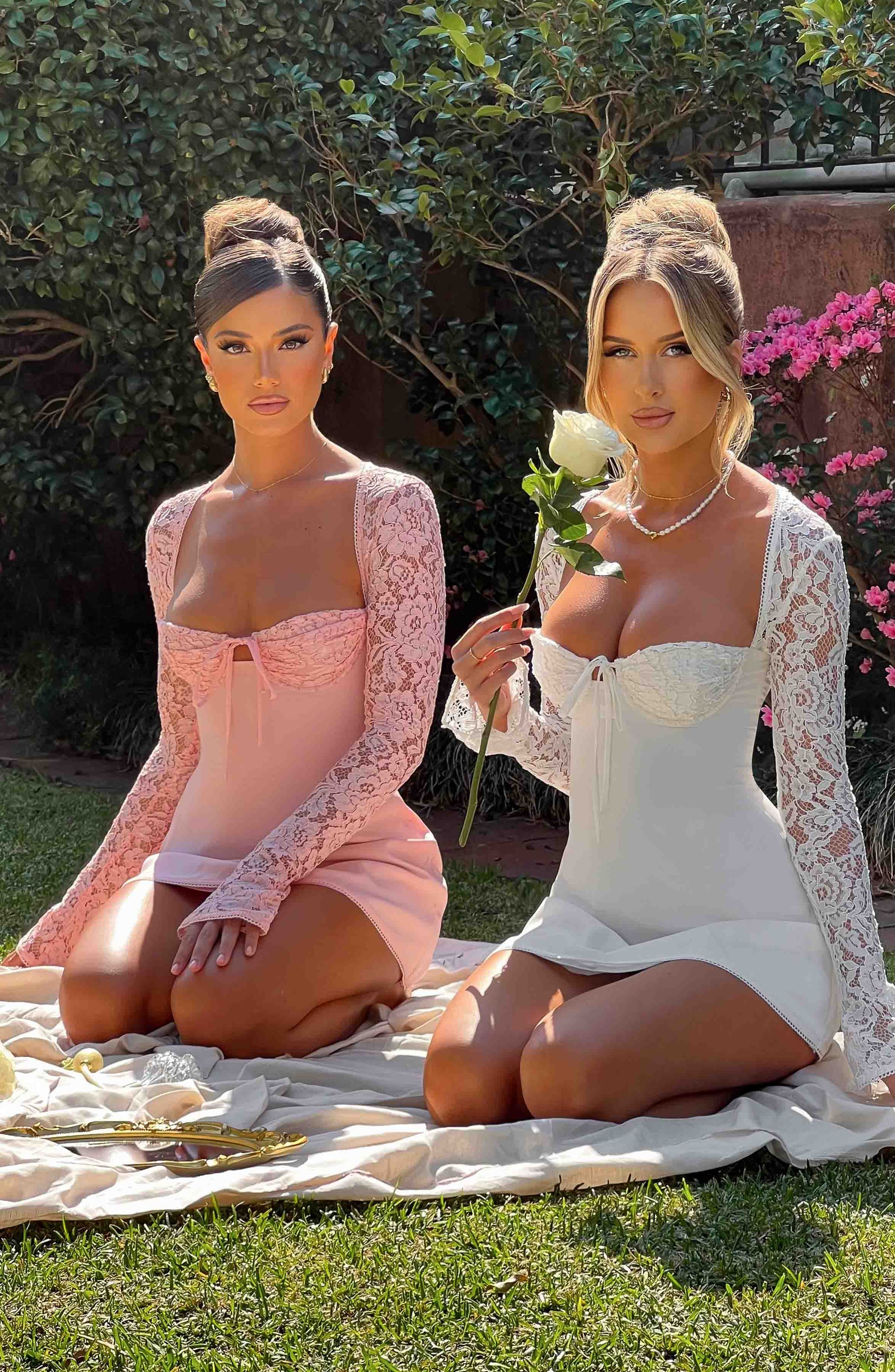 Luvrefashion | Jacinta Blush Mini Dress in XS - image 14
