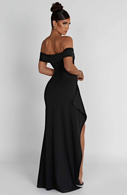 Luvrefashion | Joyce Black Maxi Dress in XS - image 6