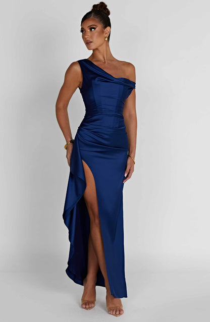Luvrefashion | Juliene Navy Maxi Dress in XS - image 13