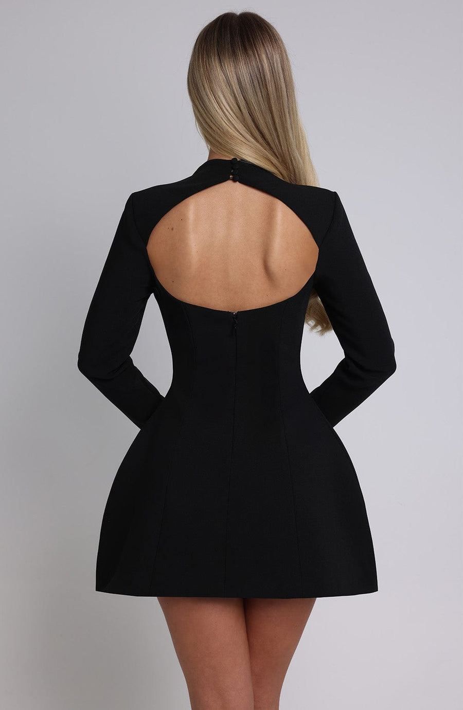 Luvrefashion | Kelly Black Mini Dress in XS - image 11