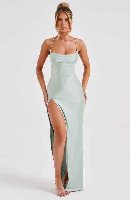 Luvrefashion | Misha Sage Maxi Dress in XS - image 8