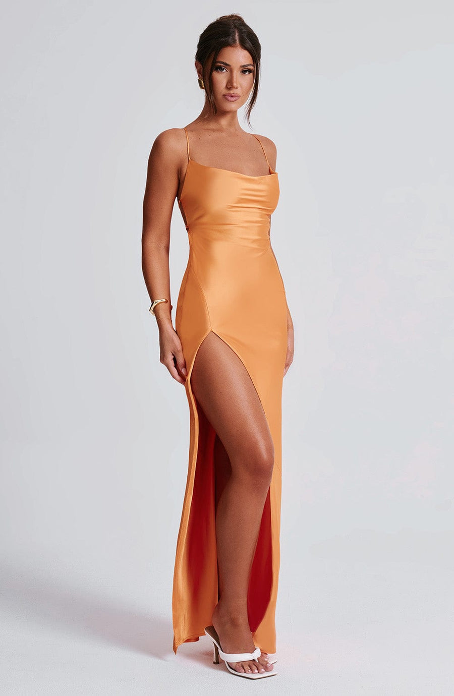 Luvrefashion | Misha Tangerine Maxi Dress in XS - image 6