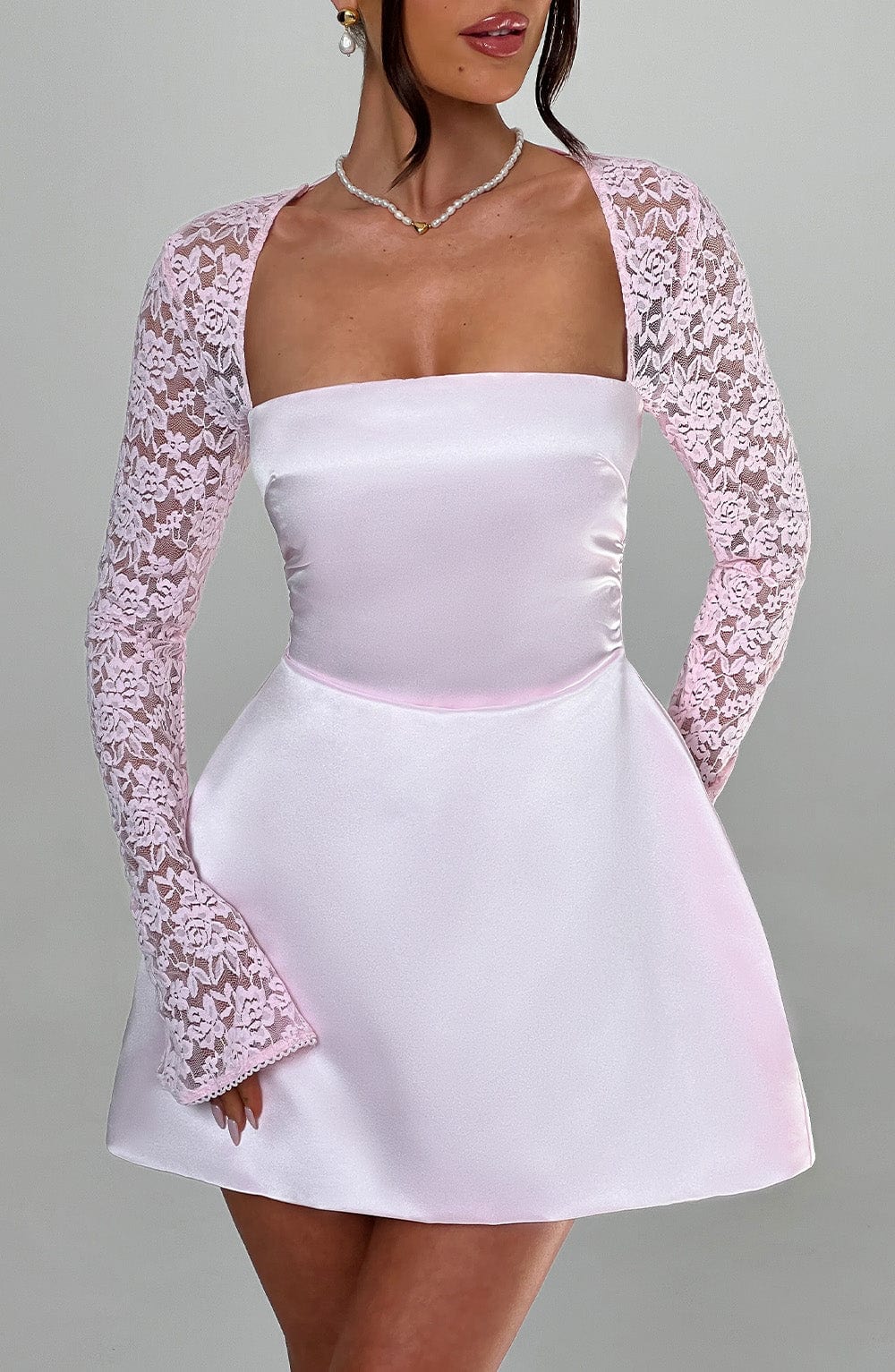Luvrefashion | Sadie Blush Mini Dress in XS - image 8