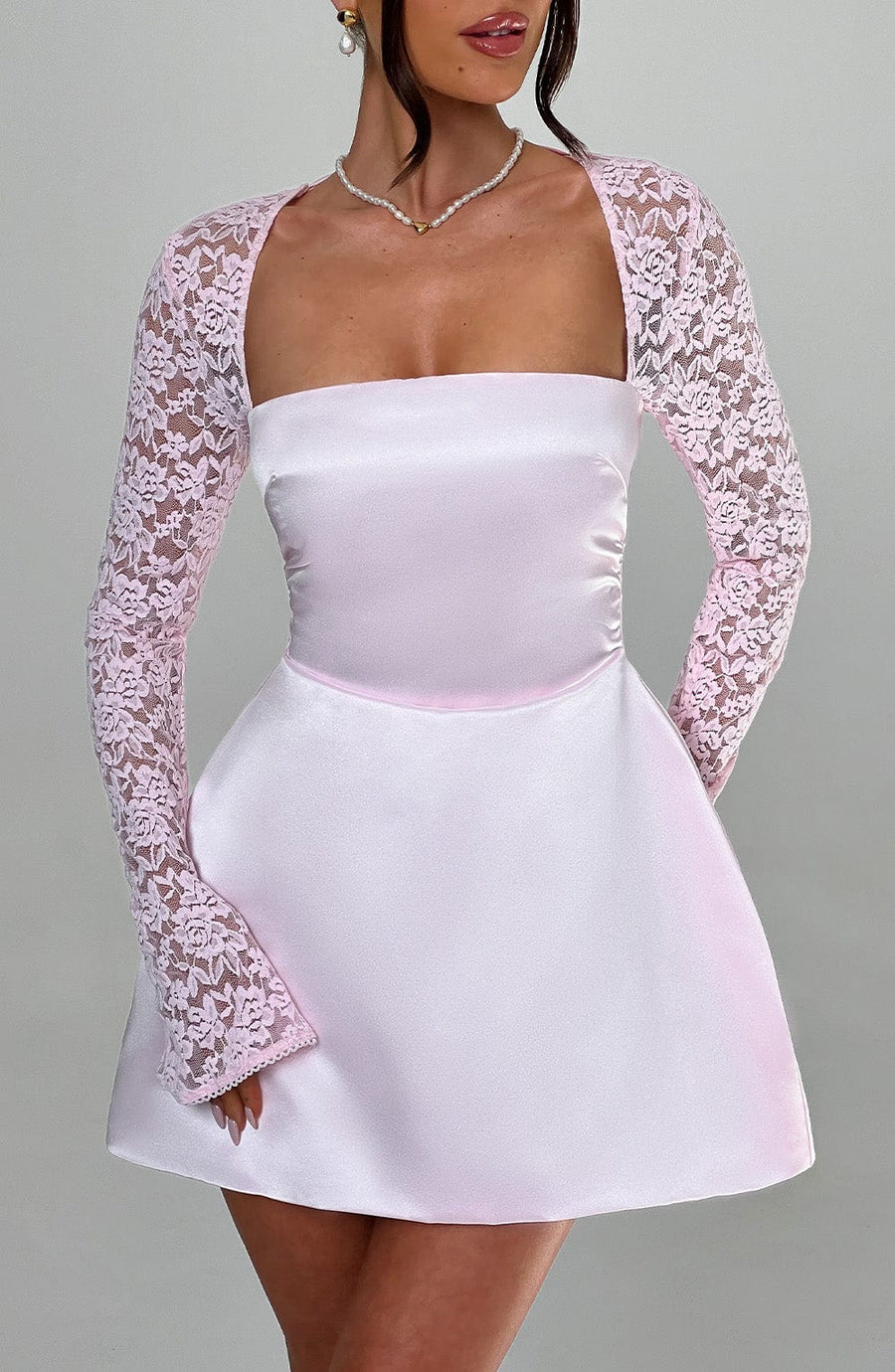 Luvrefashion | Sadie Blush Mini Dress in XS - image 8
