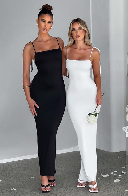 Luvrefashion | Sanya Long White Dress in XS - image 15