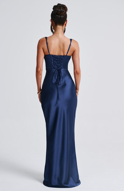 Luvrefashion | Shae Navy Maxi Dress in XS - image 6