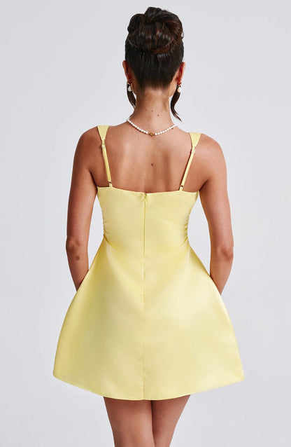 Luvrefashion | Sofie Lemon Mini Dress in XS - image 10