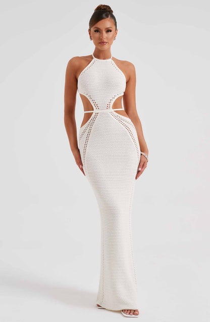 Luvrefashion | White Delia Maxi Dress in XS - image 10