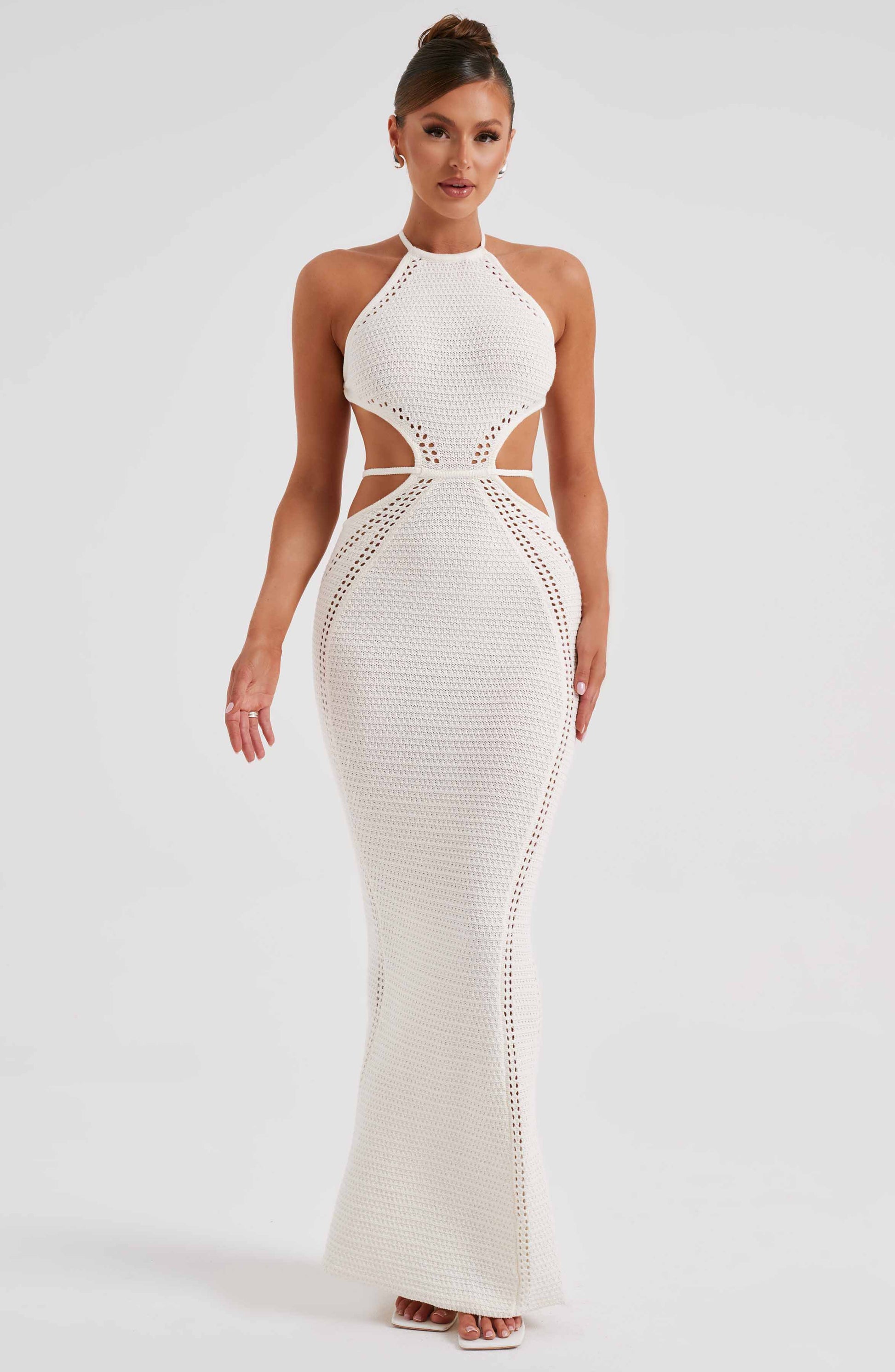 Luvrefashion | White Delia Maxi Dress in XS - image 9